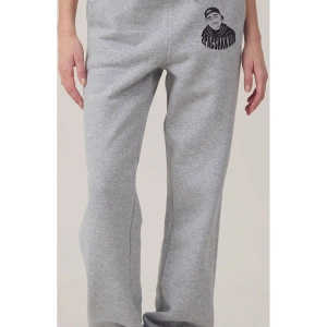 Gri Unisex Butterfly Baskılı Jogger Eşofman