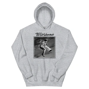 Gri Unisex Conan Gri Salıncaklı Kapüşonlular Rahat Sokak Hip Hop O-Boyun