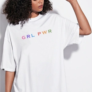 Grlpwr Baskı Oversize T-shirt