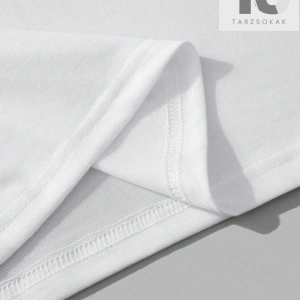 Grunge Punk Erkek Mektup ve Kafatası Baskı Damla Omuz Tişört