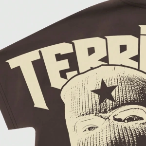 Grunge Punk Erkek Retro Sokak Grafik Baskılı Bol Kesim Kısa Kollu Tişört, Yazlık So