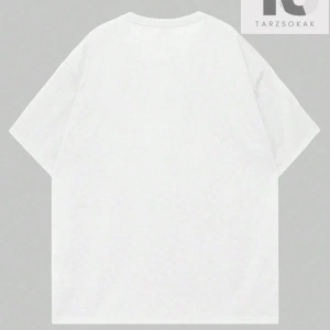 Grunge Punk Erkek Yıldız Desenli Bol Kesim T-Shirt