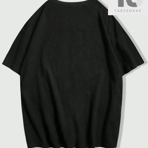 Grunge Punk Kafatası Baskılı Erkek Günlük Yuvarlak Yaka Tişört