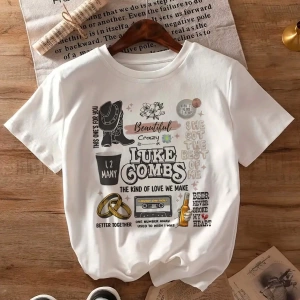 Günlük Çok Yönlü Düz Renk Yuvarlak Yaka Kısa Kollu Tişört