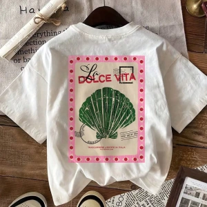 Günlük Çok Yönlü Düz Renk Yuvarlak Yaka Kısa Kollu Tişört