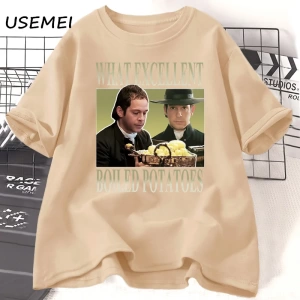 Gurur ve önyargı grafik T shirt ne Exellent kaynamış patates komik Meme T-shirt kadın erkek p 3006