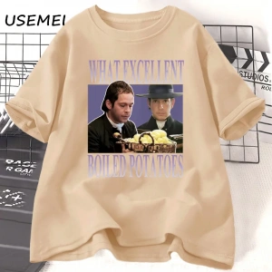 Gurur ve önyargı grafik T shirt ne Exellent kaynamış patates komik Meme T-shirt kadın erkek p 3006