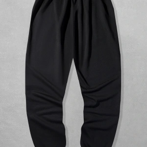 Guys Letter Fire Graphic Drawstring Eşofman Altı