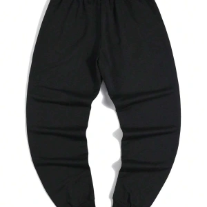 Guys Star & Slogan Graphic Drawstring Waist Eşofman Altı