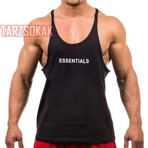 Gym Tank Top Fitness Sporcu Atleti ESSENTILAS 303