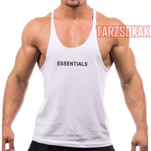 Gym Tank Top Fitness Sporcu Atleti ESSENTILAS 303