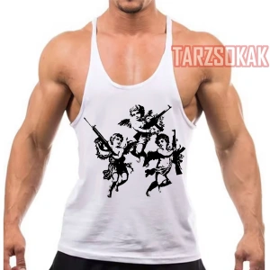 Gym Tank Top Fitness Sporcu Atleti GYM112
