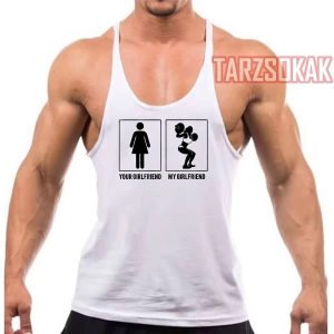 Gym Tank Top Fitness Sporcu Atleti GYM122
