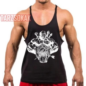 Gym Tank Top Fitness Sporcu Atleti GYM18