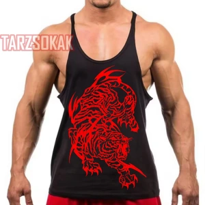 Gym Tank Top Fitness Sporcu Atleti GYM41