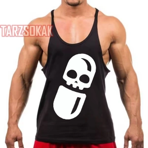 Gym Tank Top Fitness Sporcu Atleti GYM8