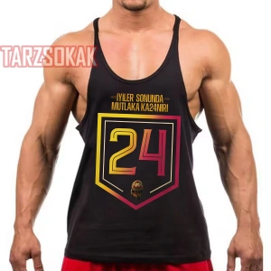 Gym Tank Top Fitness Sporcu Atleti İYİLER SONUNDA