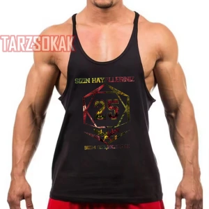 Gym Tank Top Fitness Sporcu Atleti İYİLER SONUNDA