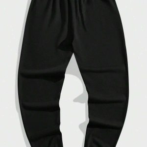 Halloween Cross & Letter Graphic Drawstring Waist Eşofman Altı