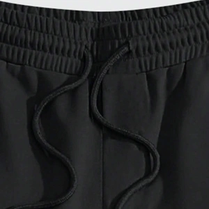 Halloween Cross & Letter Graphic Drawstring Waist Eşofman Altı