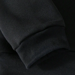 Halloween Letter Graphic Lined Sweatshirt Siyah