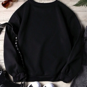 Halloween Print Siyah