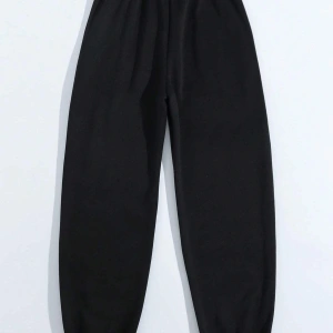 Halloween Skull Print Drawstring Waist 4 Mevsim Eşofman