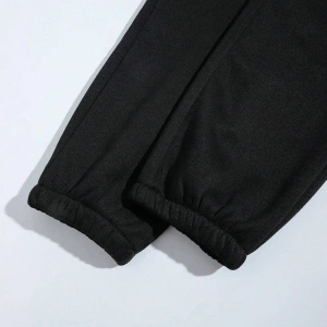 Halloween Skull Print Drawstring Waist 4 Mevsim Eşofman