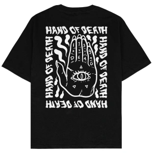 Hand Of Dead Siyah Oversize Unisex T-shirt
