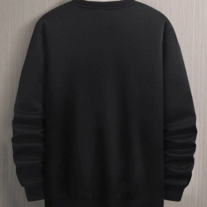 Hands Renkli Oversize Bisiklet Yaka Pamuklu Sweatshirt Beyaz