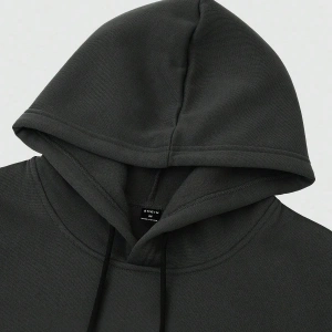 Harajuka Sokakt Manfinity Homme Erkekler Mektup Grafik Kanguru Cep Gri