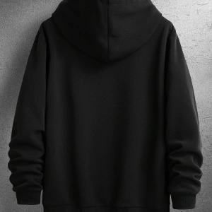 Harajuka Sokakt Manfinity Hypemode Erkekler Japon Mektup ve Suşi Baskı Siyah