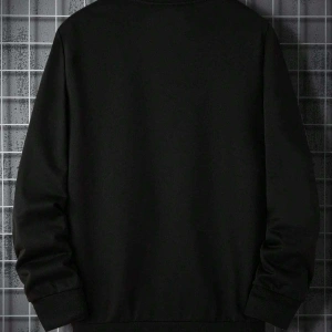 Harajuka Sokakt Manfinity Hypemode Katı Damla Omuz Kazak Gri