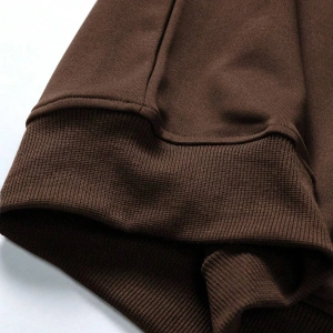 Harajuka Sokakt Oyun Kartı Baskı Kahverengi