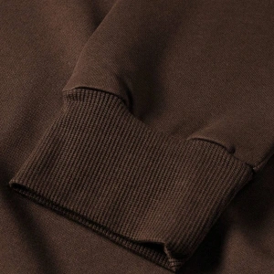 Harajuka Sokakt Oyun Kartı Baskı Kahverengi