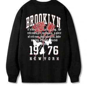 Harajuka Sokakt Oyun Kartı Baskı Siyah