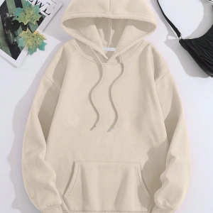 Harajuka Sokakt Yazılı Grafik Sweat Bej