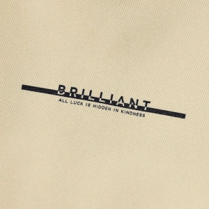 Harajuka Sokakt Yazılı Grafik Sweat Bej