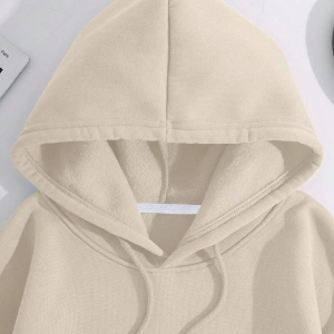 Harajuka Sokakt Yazılı Grafik Sweat Bej