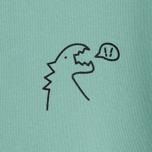 Harajuka Sokakt Yazılı Grafik Sweat Yeşil