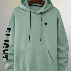 Harajuka Sokakt Yazılı Grafik Sweat Yeşil