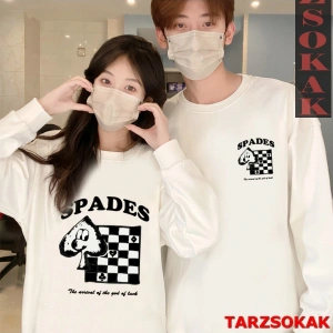 Harajuku Style Çift Sevgili Kombinleri Couple Clothing Yeni Sezon KOD:56