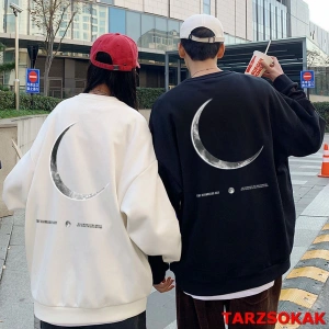 Harajuku Style Çift Sevgili Kombinleri Couple Clothing Yeni Sezon KOD:89