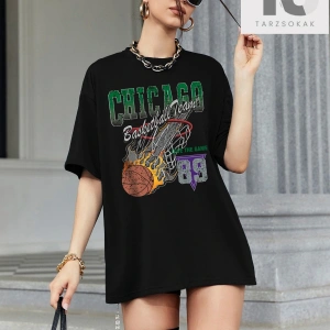 Harf Grafikli Düşük Omuzlu Tişört