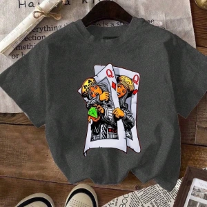 Harfli Grafik Kontrast Raglan Kollu Tişört