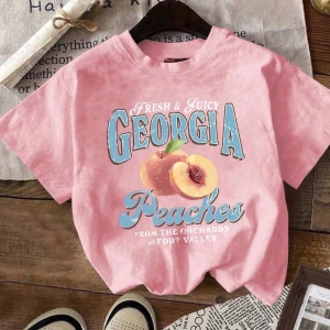 Harfli Grafik Kontrast Raglan Kollu Tişört