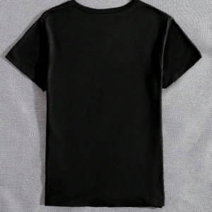 Harfli Grafik Kontrast Raglan Kollu Tişört