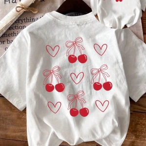Harfli Grafik Kontrast Raglan Kollu Tişört