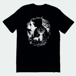 Harry Potter Always Baskılı Penye T-shırt