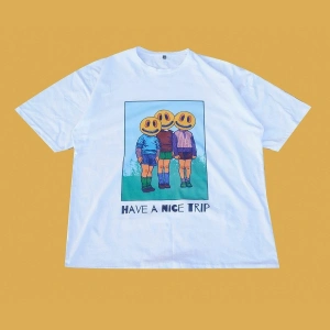 Have A Nice Trip Oversize Tişört